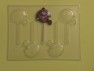 1412 Football Helmet 49ers Chocolate Candy Lollipop Mold